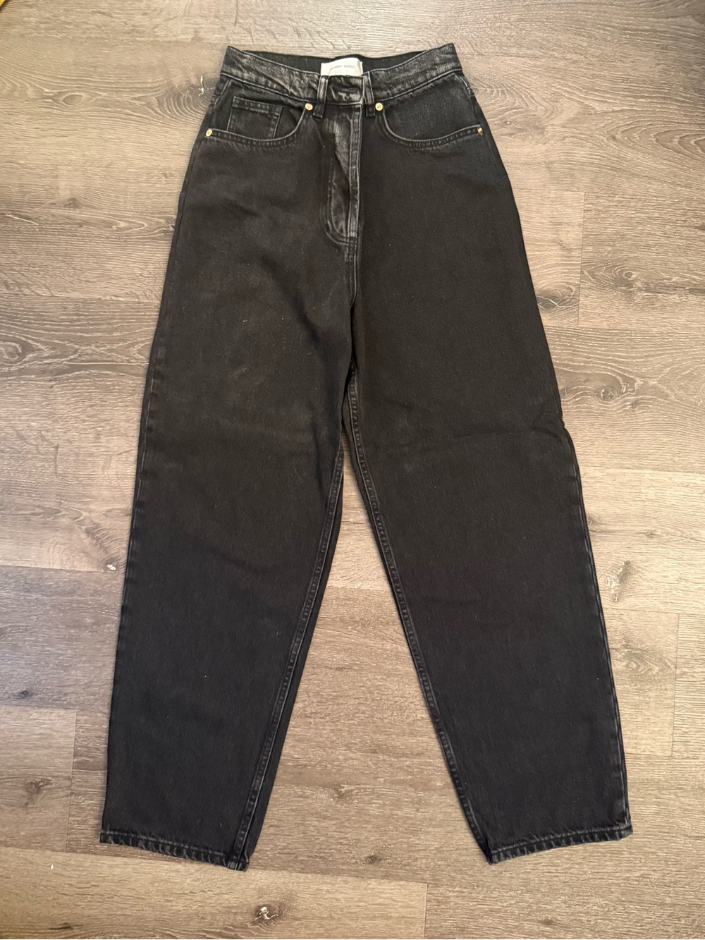 Ronny Kobo Black Denim Jeans Size 25